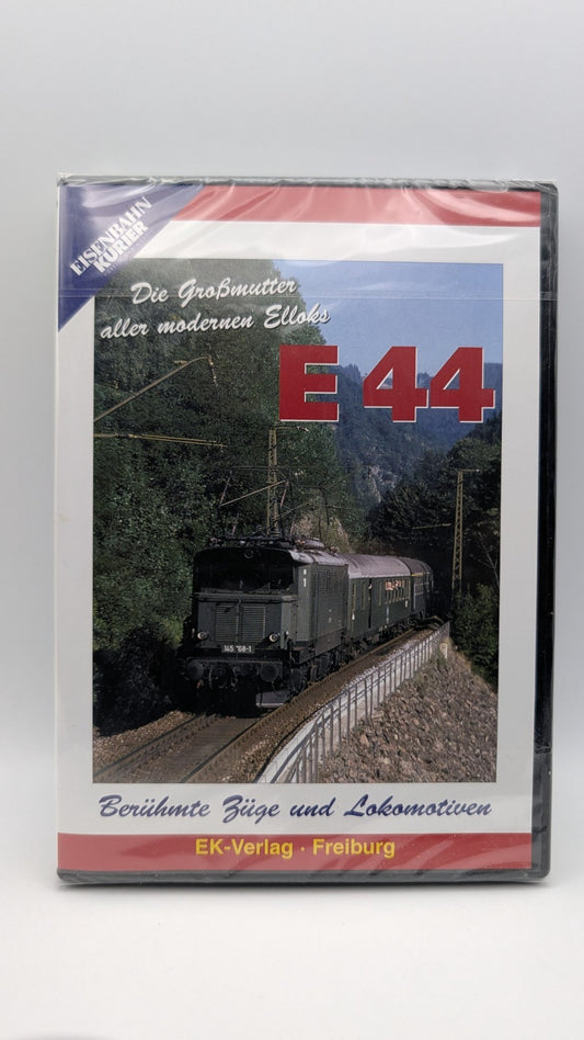 Eisenbahn Kurier - Die Großmutter aller modernen Elloks - E44 - DVD NEU