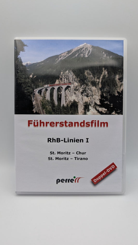 Führerstandsfilm - RhB-Linien I - St. Moritz Chur - Perren DVD Eisenbahn