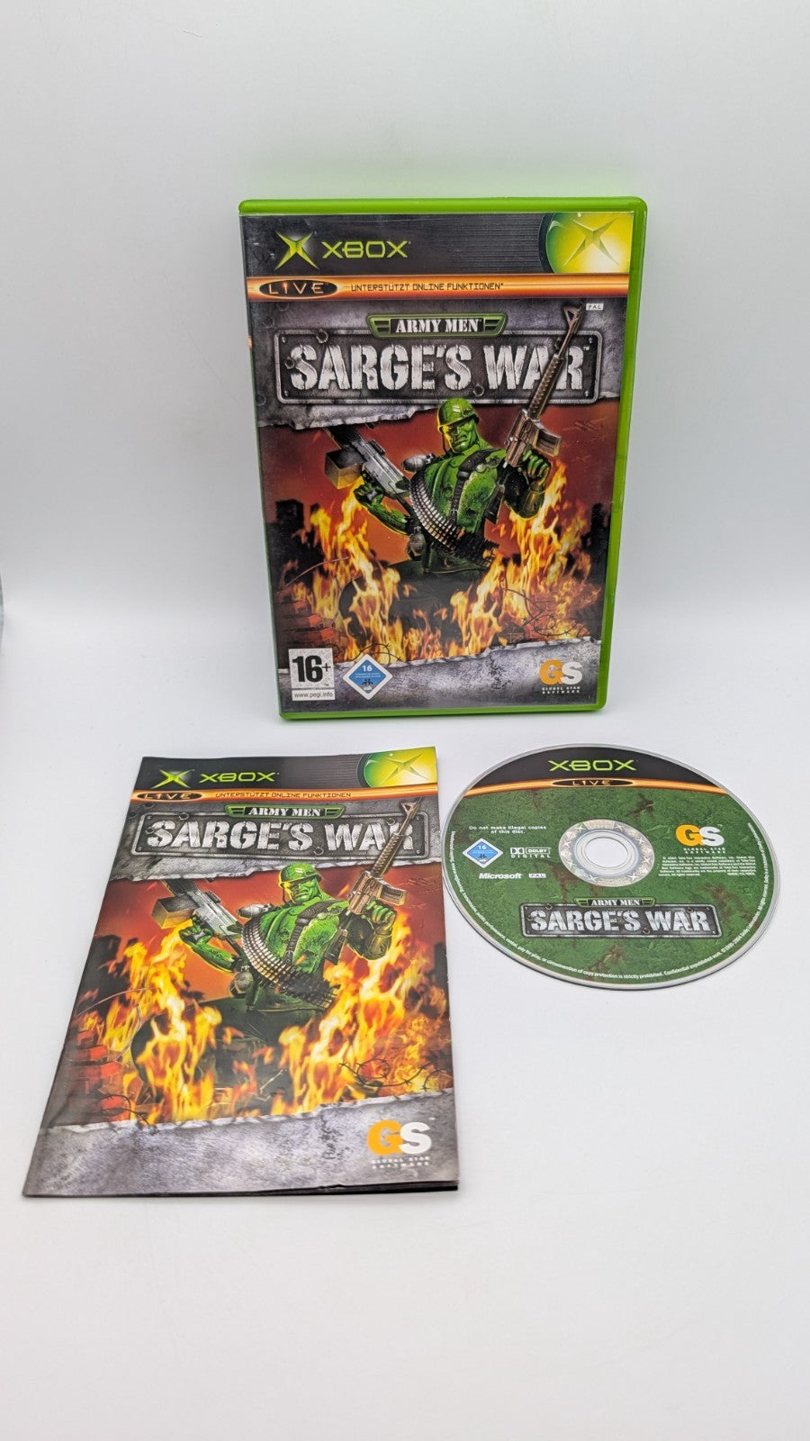 Army Men Sarge's War - Microsoft Xbox Classic