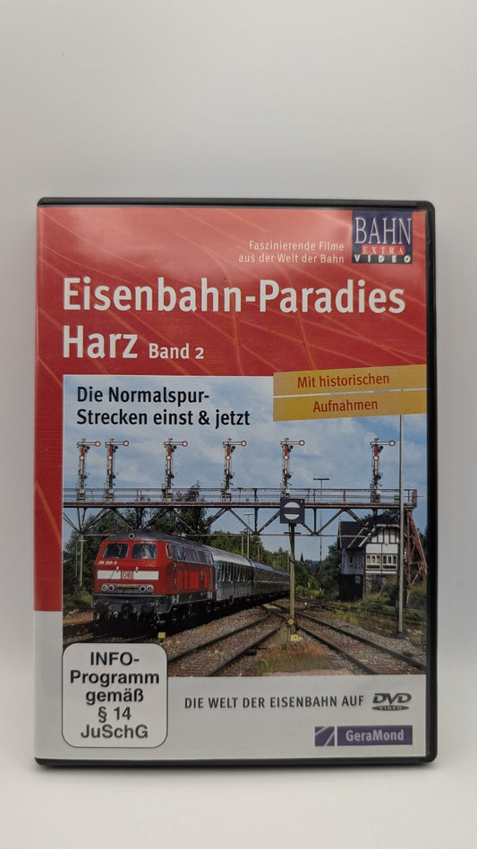 Eisenbahnparadies Harz Band 2 - Die Normalspur-Strecken Geramond Bahn Extra DVD