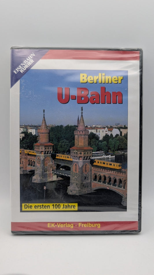 Eisenbahn Kurier - Berliner U-Bahn - Die ersten 100 Jahre - DVD NEU