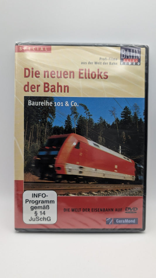 Die neuen Ellkos der Bahn - Baureihe 101 & Co. - Geramond Bahn Extra DVD Neu