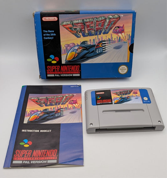 F-Zero - OVP - Modul - Anleitung - Super Nintendo SNES