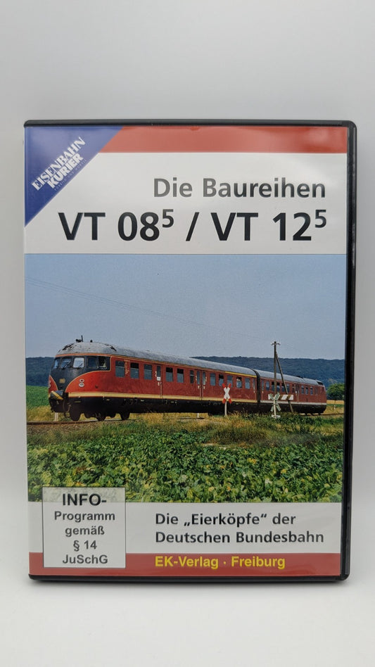 Eisenbahn Kurier - Die Baureihen VT 08.5 / VT 12.5 - Deutsche Bundesbahn - DVD