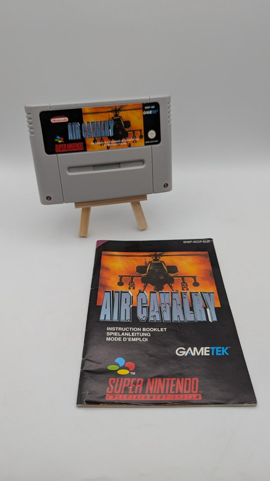 Air Cavalry - Modul - Anleitung - Super Nintendo SNES