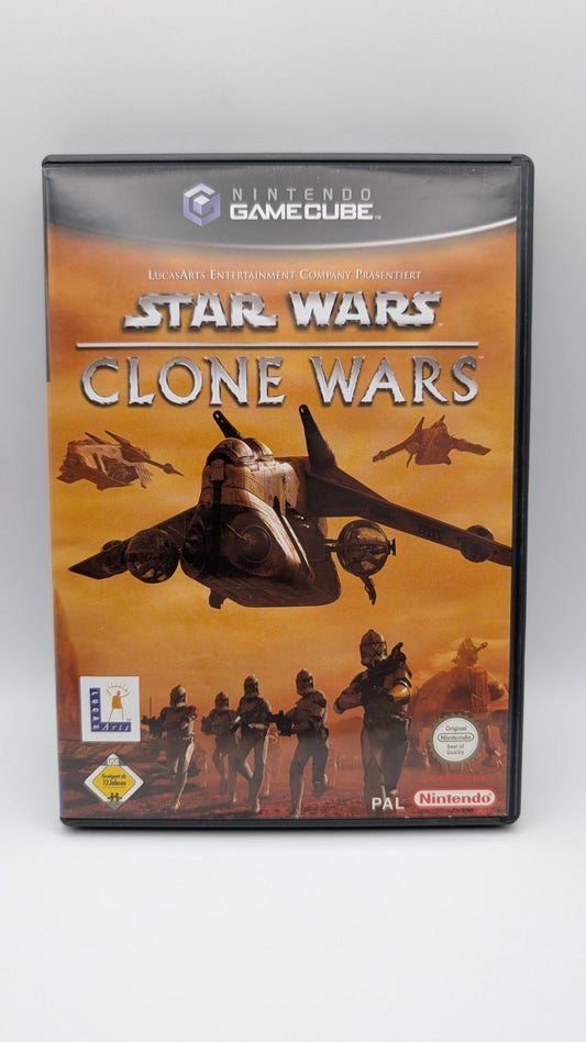 Star Wars Clone Wars - OVP - Anleitung - Nintendo GameCube