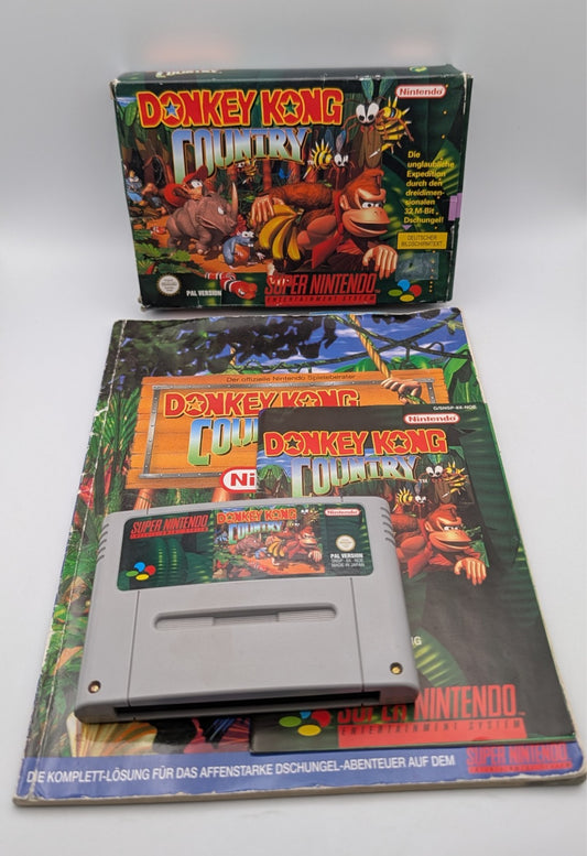 Donkey Kong Country - OVP - Modul - Spieleberater - Super Nintendo SNES
