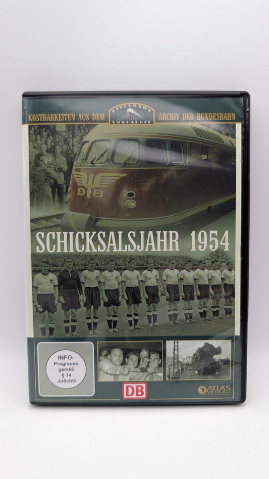 Eisenbahn Nostalgie - Schicksals Jahr 1954 - Atlas Verlag DVD