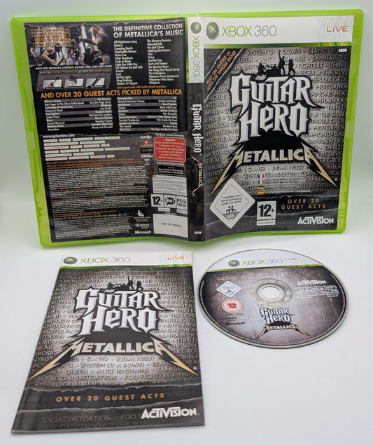 Guitar Hero Metallica - Microsoft Xbox 360