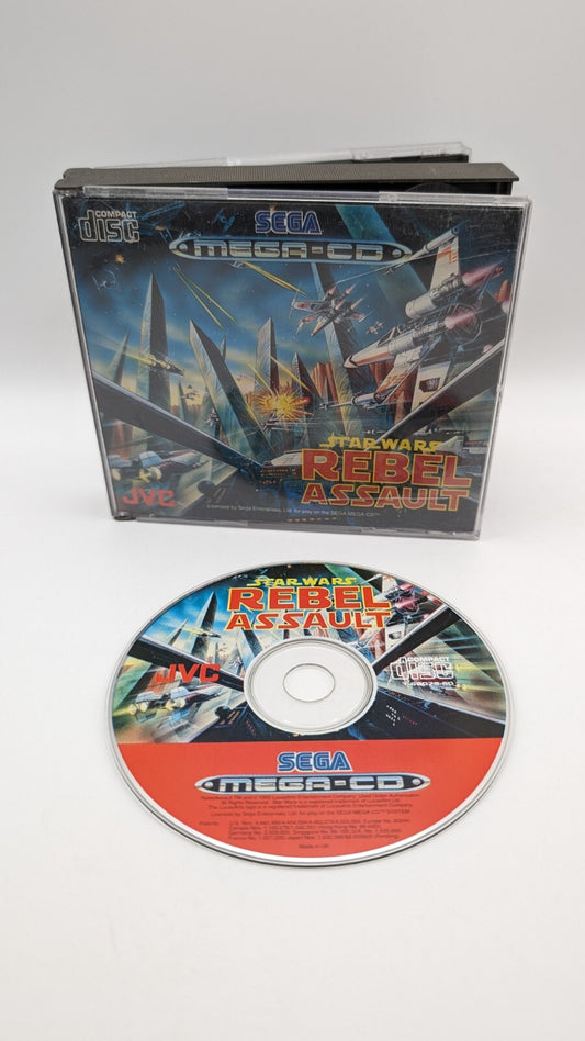 Star Wars Rebel Assault - OVP - Sega Mega-CD