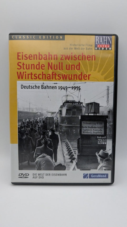 Eisenbahn zwischen Stunde Null & Wirtschaftswunder Bahn Extra Video Geramond DVD