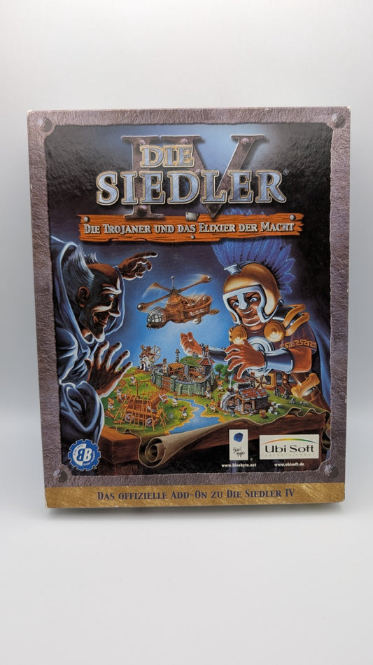 Die Siedler IV - Die Trojaner und das Elixier der Macht - PC CD-ROM Big Box