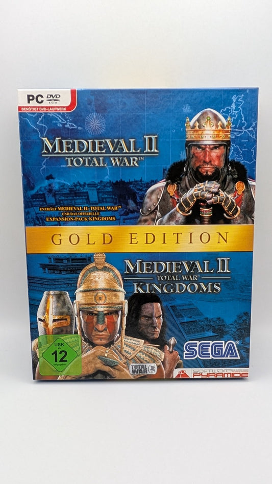 Medieval War II Total Wars + Kingdoms - Gold Edition - PC DVD-ROM Big Box