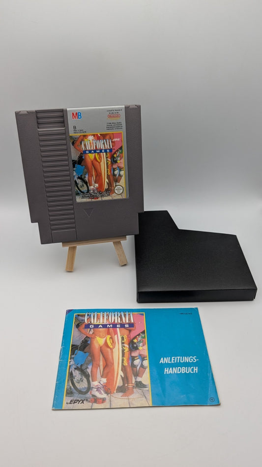 California Games - Modul - Anleitung - NES Nintendo Entertainment System