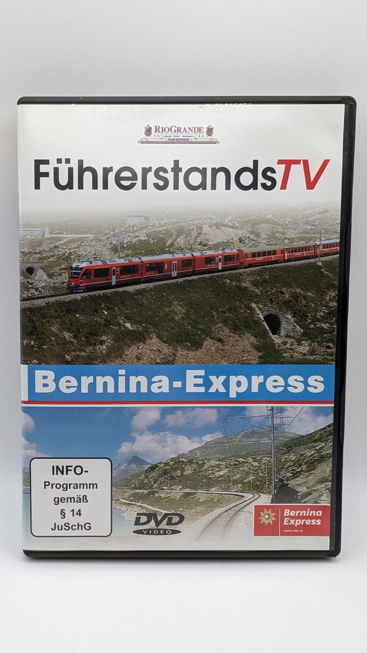 Rio Grande - Führerstands TV - Bernina-Express - Eisenbahn DVD