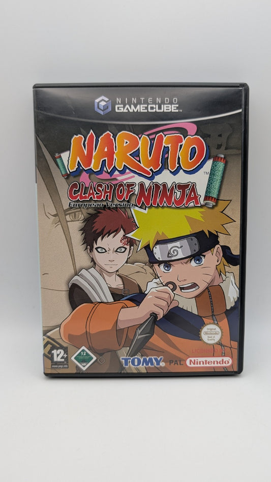 Naruto Clash of Ninja - European Version - OVP - Anleitung - Nintendo GameCube