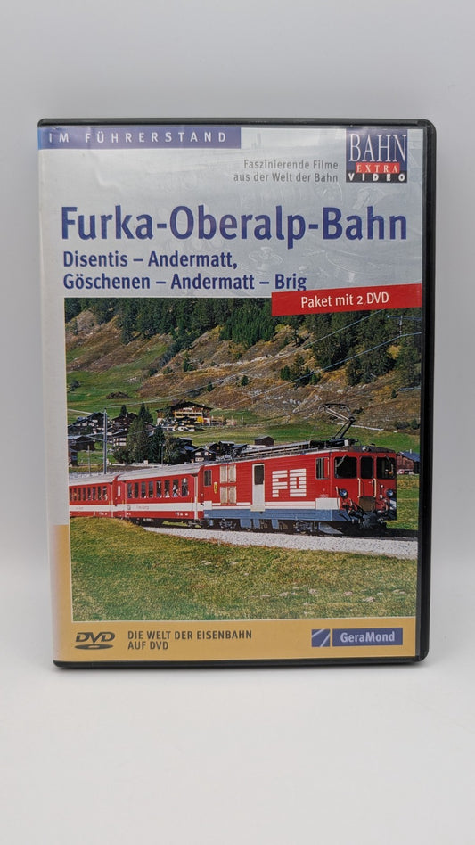 Im Führerstand - Furka-Oberalp-Bahn - Bahn Extra Video Geramond - DVD