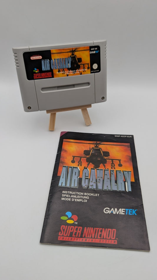 Air Cavalry - Modul - Anleitung - Super Nintendo SNES 0128
