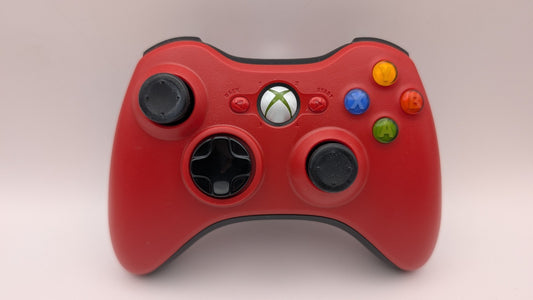 Xbox 360 Original Wireless Controller Rot Special Resident Evil Edition