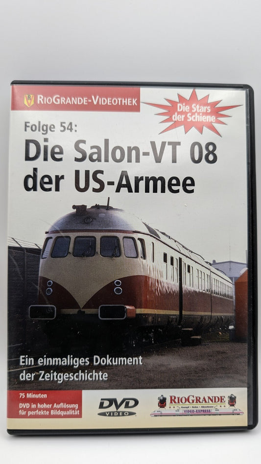 Rio Grande Stars der Schiene Folge 54 - Die Salon-VT 08 der US-Armee DVD