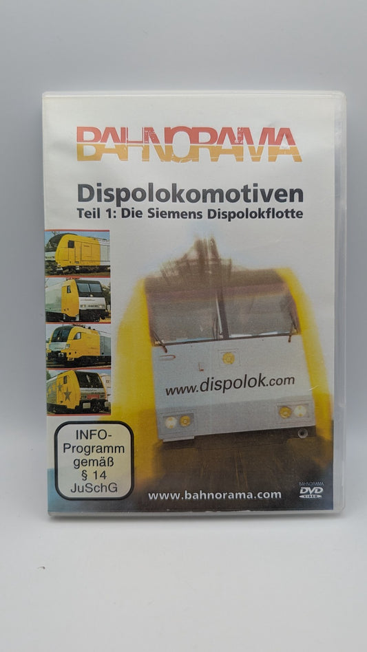 Bahnorama - Dispolokomotiven - Teil 1 - Die Siemens Dispolokflotte - DVD