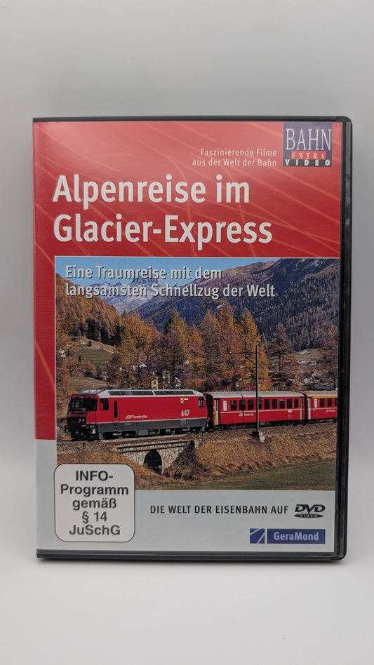 Alpenreise im Glacier Express - Bahn Extra Video Geramond - DVD
