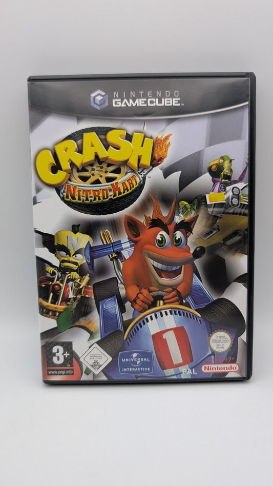 Crash Nitro Kart - OVP - Anleitung - Nintendo GameCube