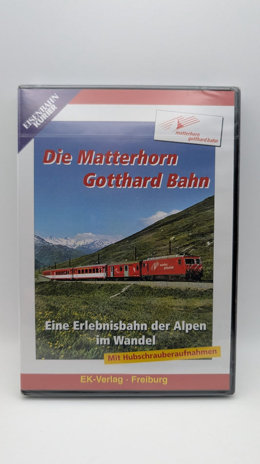 Eisenbahn Kurier - Die Matterhorn Gotthard Bahn - Erlebnisbahn der Alpen - DVD