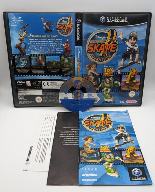 Extreme Skate Adventure - OVP - Anleitung - Nintendo GameCube