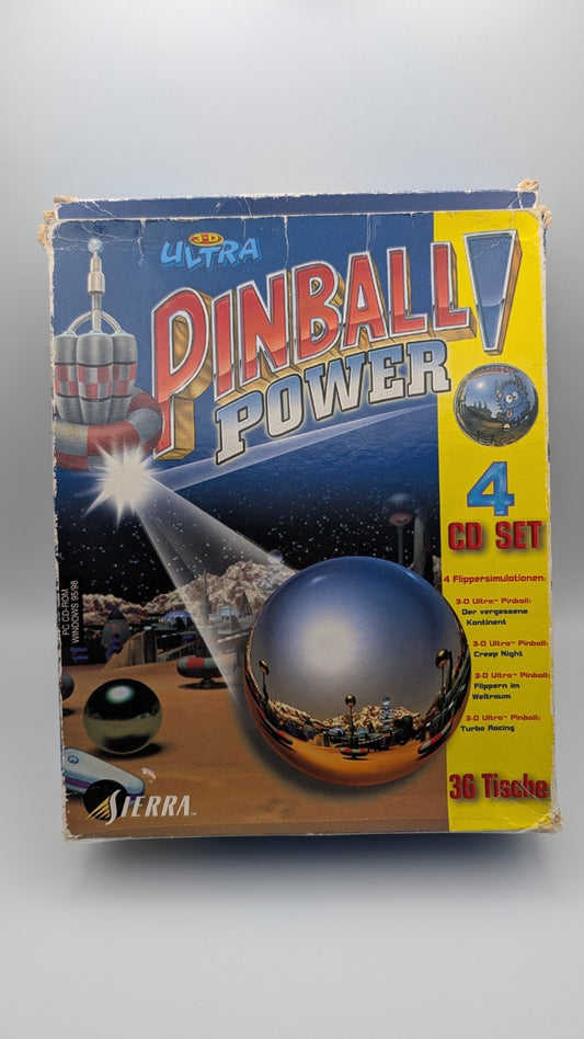 Pinball Power - PC CD-ROM Big Box