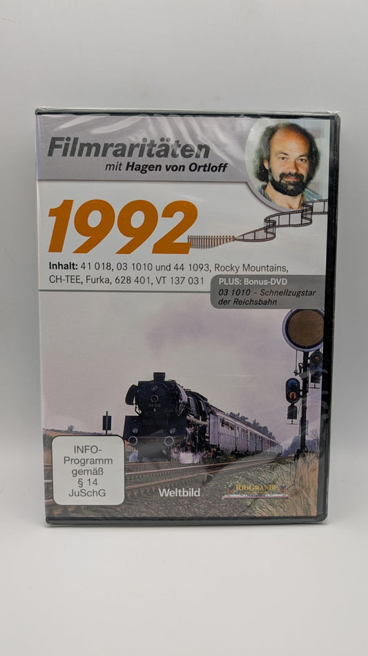 Rio Grande - Filmraritäten - Hagen Von Ortloff - 1992 - Eisenbahn DVD NEU