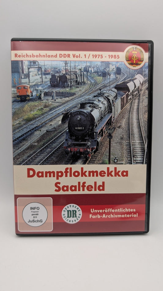 Dampflokmekka Saalfeld - Reichsbahnland DDR Vol. 1 - 1975-1985 - DVD