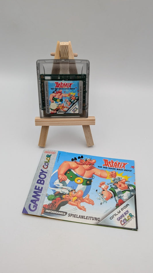 Asterix auf der Suche nach Idefix - Modul - Anleitung - Nintendo GameBoy Color