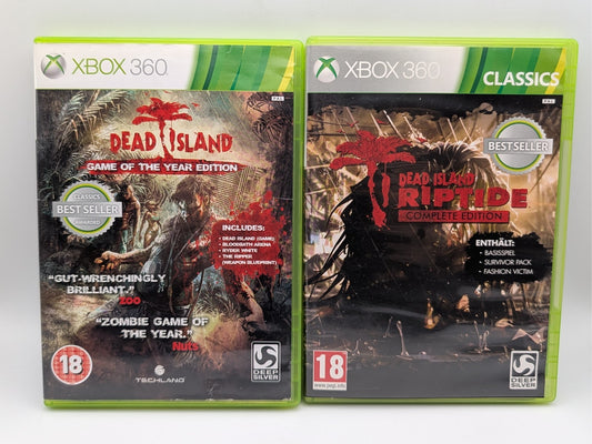 Dead Island Game of the Year + Riptide Complete Edition - Microsoft Xbox 360