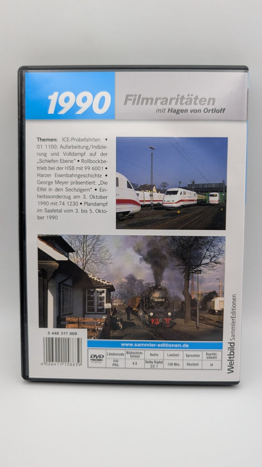 Rio Grande - Filmraritäten - Hagen Von Ortloff - 1990 - Eisenbahn DVD