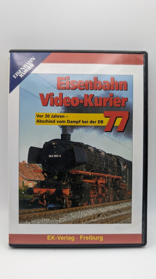Eisenbahn Video Kurier 77 - Vor 30 Jahren: Abschied vom Dampf bei der DB - DVD