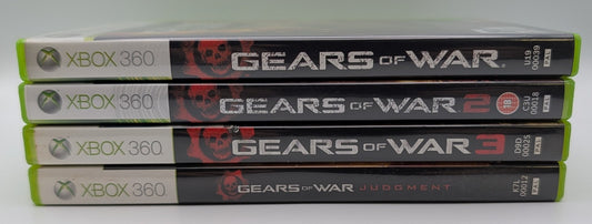 Gears of War 1 + 2 + 3 + Judgment - Microsoft Xbox 360