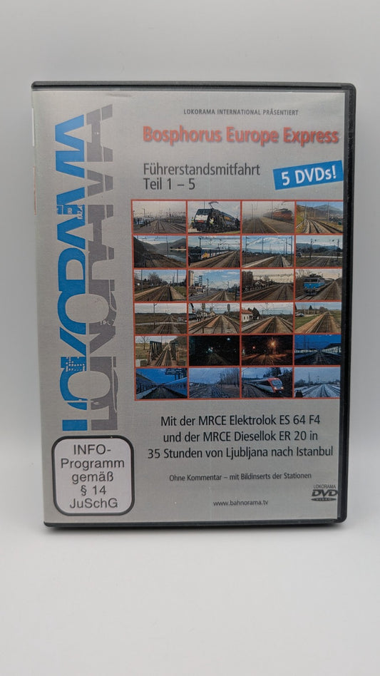 Lokorama - Bosphorus Europe Express - Führerstandsmitfahrt Teil 1-5 - DVD