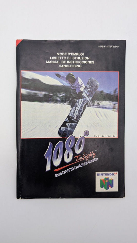 1080 Snowboarding - Anleitung - Nintendo 64 N64