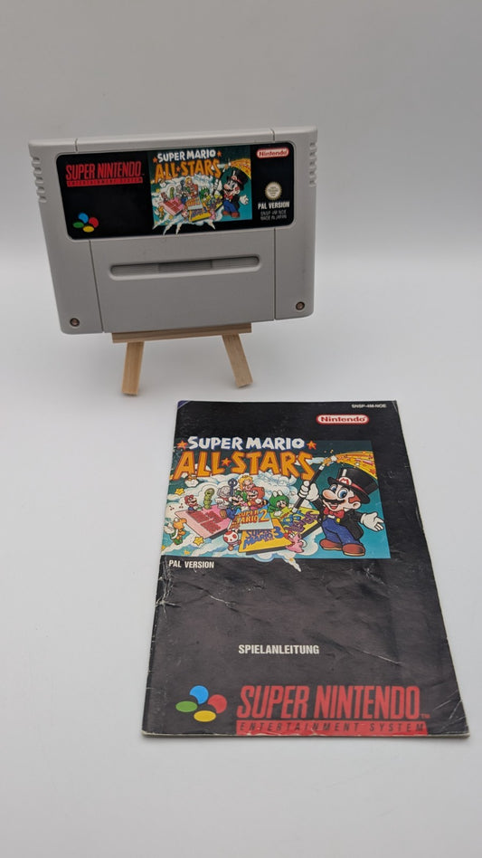 Super Mario Allstars - Modul - Anleitung - Super Nintendo SNES 0102