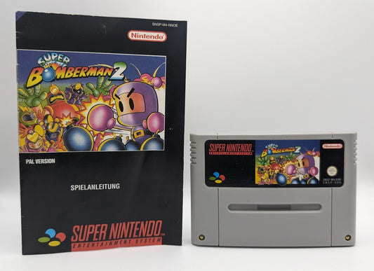 Super Bomberman 2 - Modul - Anleitung - Super Nintendo SNES