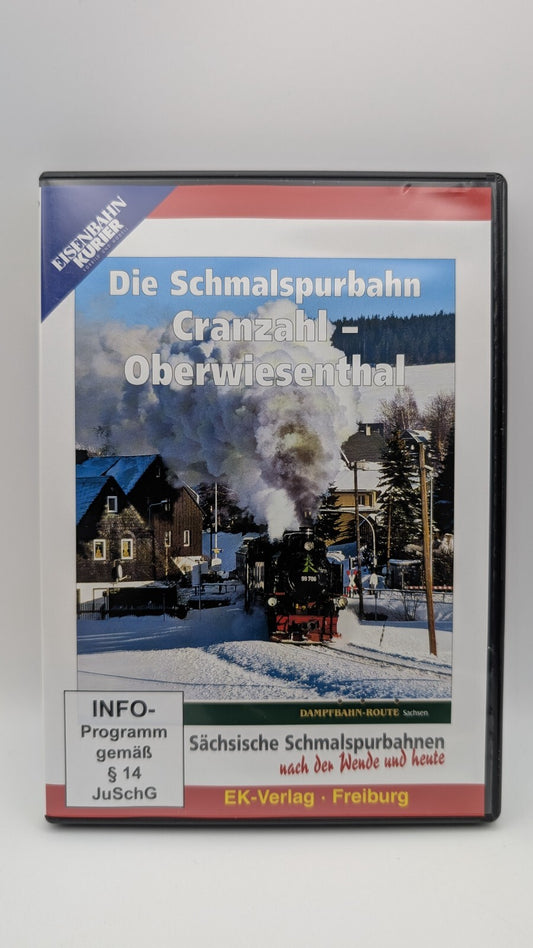 Eisenbahn Kurier - Die Schmalspurbahn Cranzahl-Oberwiesenthal - DVD