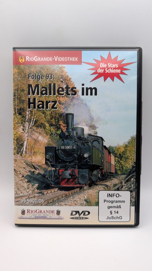 Rio Grande - Stars der Schiene - Folge 93 - Mallets im Harz - Eisenbahn DVD