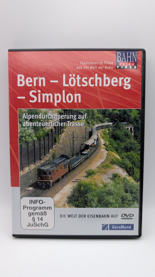 Bern - Lötschberg - Simplon - Alpendurchquerung Bahn Extra Video Geramond - DVD