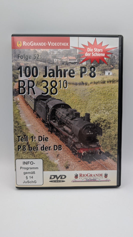 Rio Grande Stars der Schiene Folge 52 - 100 Jahre P8 BR 3810 Teil 1 - DVD