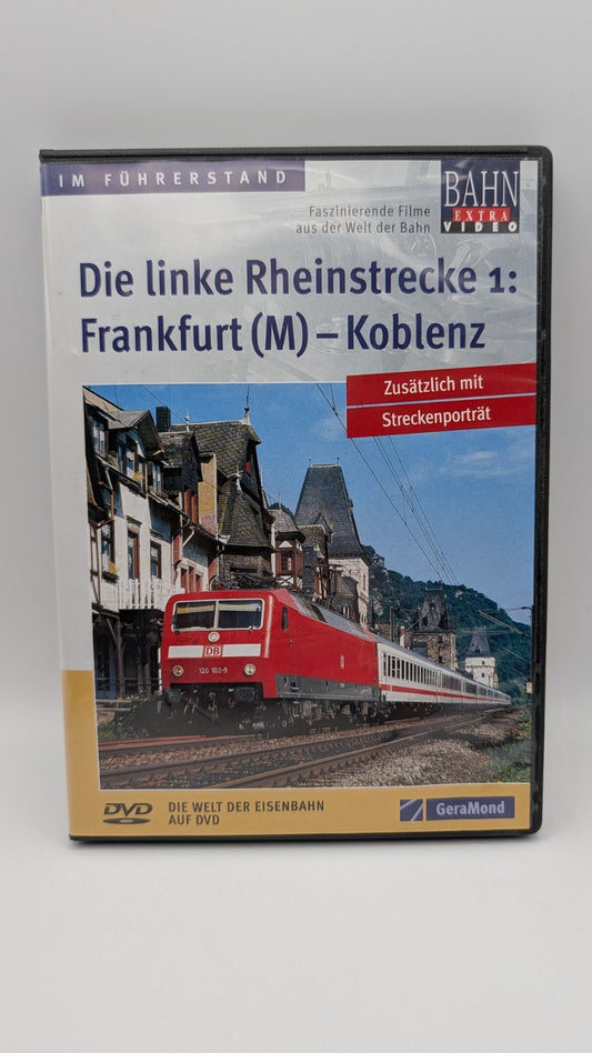 Im Führerstand - Die linke Rheinstrecke 1 - Bahn Extra Video Geramond - DVD