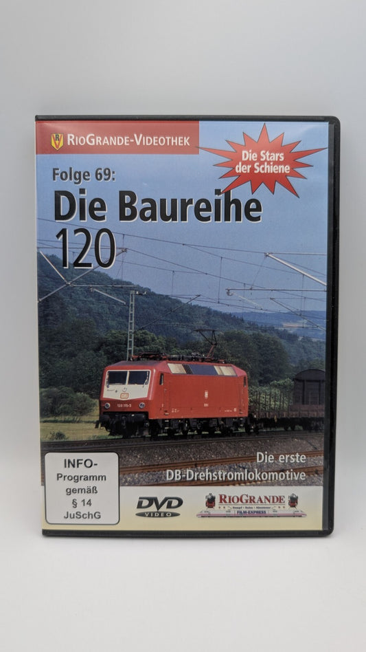 RioGrande Folge 69 - Die Baureihe 120 - Die erste DB-Drehstromlokomot Slim DVD