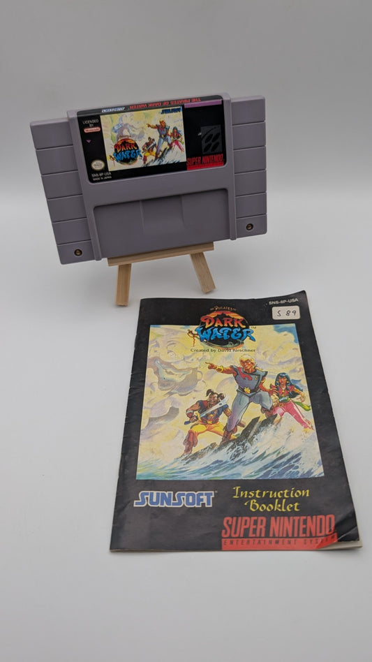 The Pirates of Dark Water - Modul - Anleitung - NTSC-US - Super Nintendo SNES