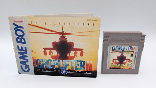Choplifter II 2 - Modul - Anleitung - Nintendo GameBoy