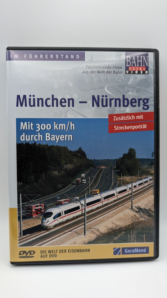 Im Führerstand: München - Nürnberg - Geramond Bahn Extra Video DVD